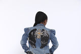 FIERCE ANGEL DENIM JACKET