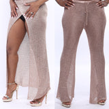 CRAZYSEXYCOOL ROSE GOLD PANTS ONLY