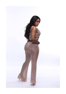 CRAZYSEXYCOOL ROSE GOLD PANTS ONLY